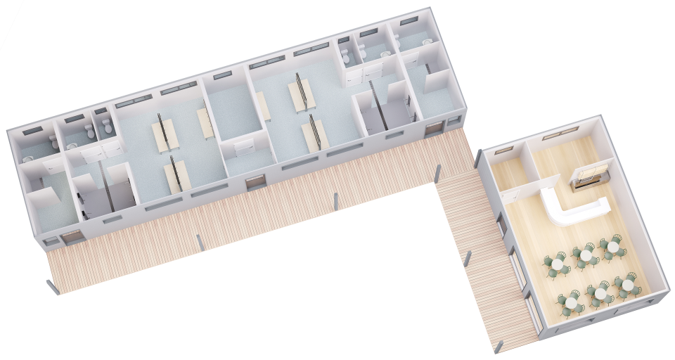 Spogliatoio Sportivo Deluxe